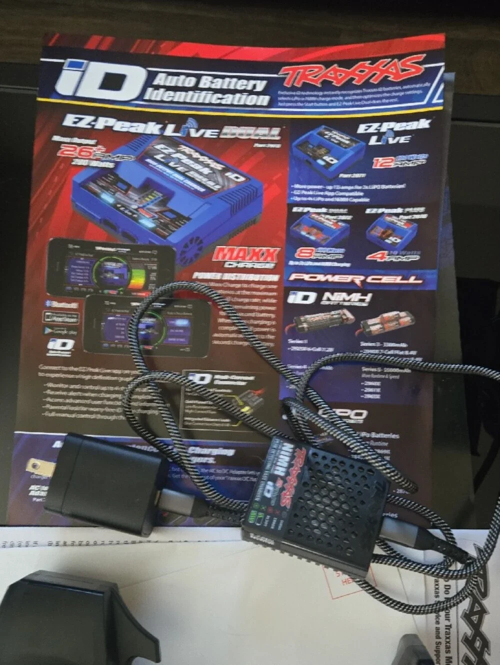 Traxxas Blue Remote Control Monster Truck with Accessories